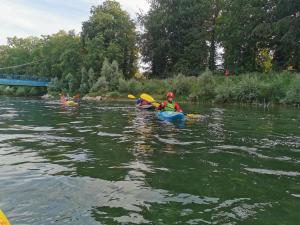GK Zahmwasser 2 Abschlusstour von der Werdinsel bis Kloster Fahr.
